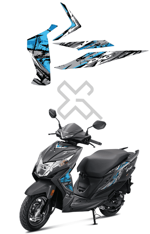 Dio Bs6 Sticker | Dio BS6 Custom Graphics